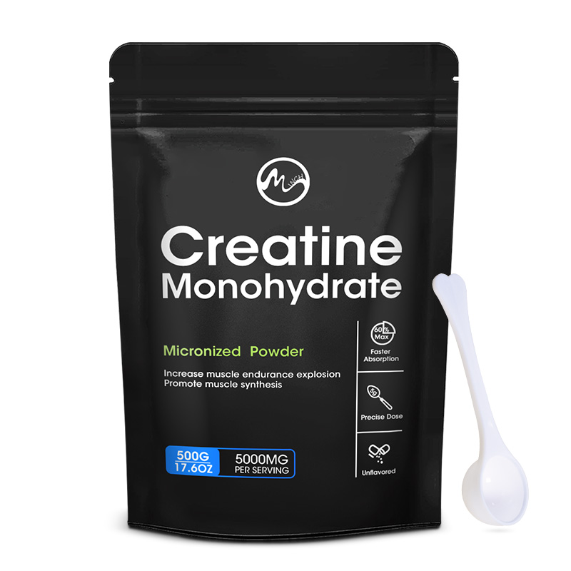 Creatine Monohydrate Powder - ミンチ クレアチン一水和物 スポーツサプリメントは筋肉量を増加させ、運動能力を向上させ、疲労を軽減します。