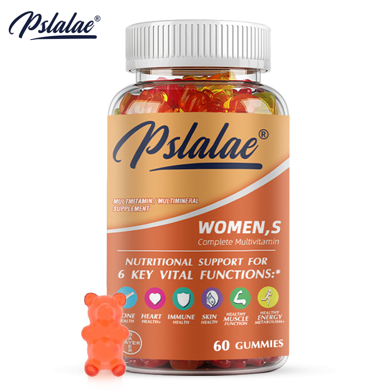 Multivitamin Gummy Adult - 女性用マルチビタミン グミ - 脳、心臓、目の健康を促進し、関節の柔軟性を高め、免疫力を強化します