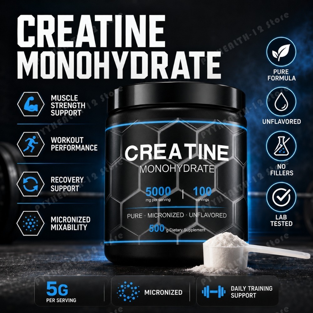 Creatine Monohydrate Powder - ナーターノヴァ マイクロ化クレアチンモノハイドレートパウダー 500g 無香料 スポーツ栄養補助食品 100回分
