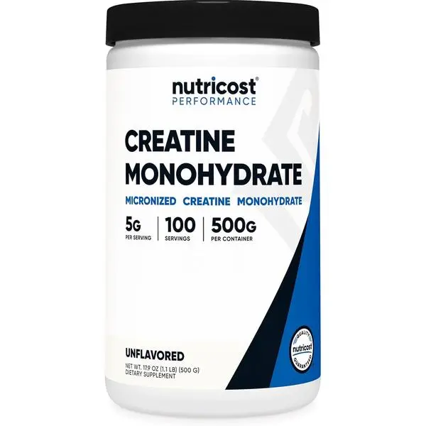 クレアチンモノハイドレート微粉化粉末 500g、1回分あたり - Creatine Monohydrate Powder のレビューと価格