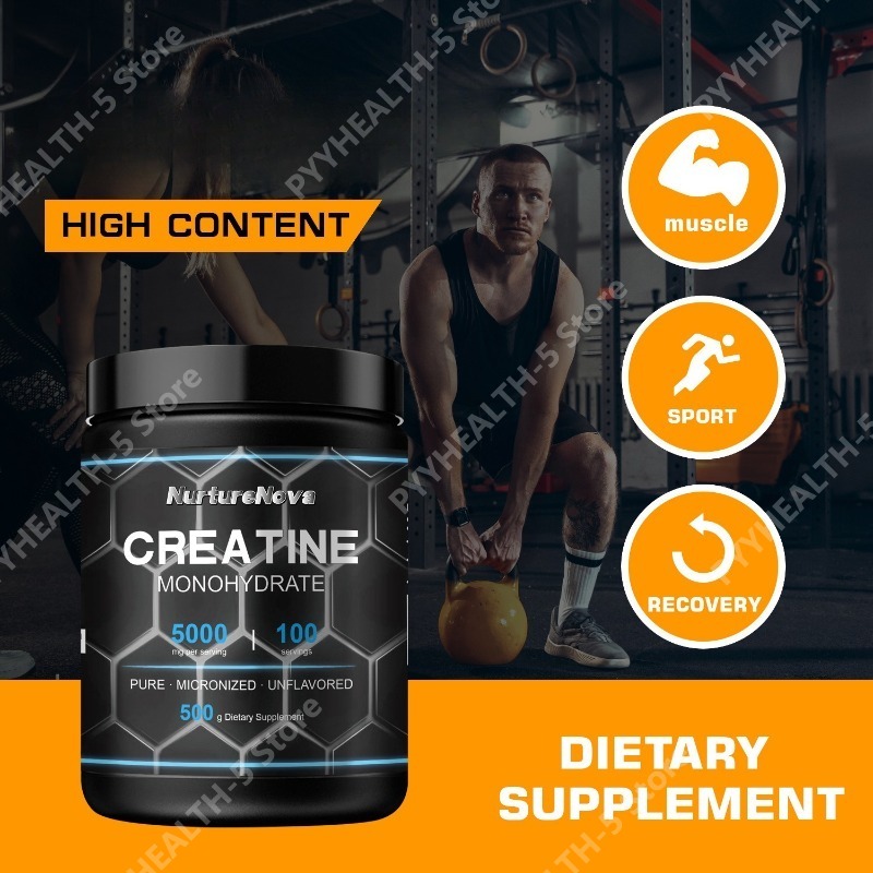 クレアチンモノハイドレートパウダー 1回分5000mg、10 - Creatine Monohydrate Powder のレビューと価格