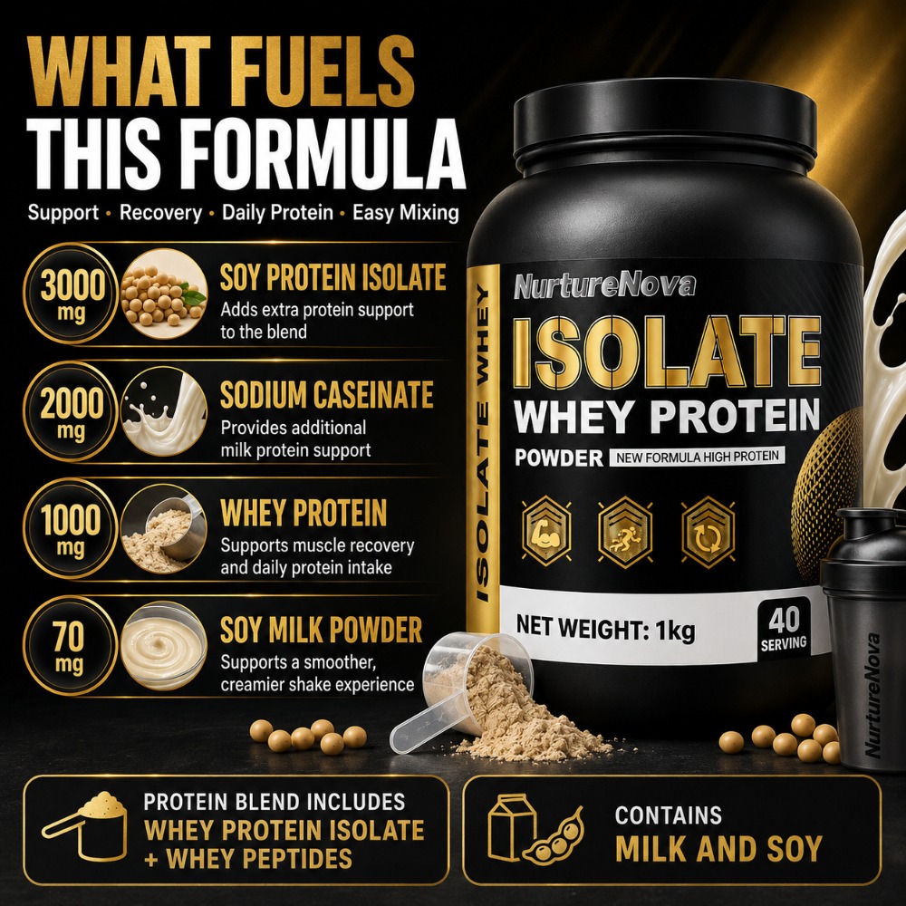 ナーターノヴァ アイソレート ホエイプロテインパウダー 1k - Fitness Nutrition Whey のレビューと価格