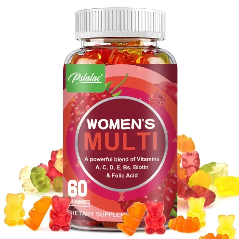 女性用マルチビタミングミ - ビタミンA、C、D、E、B、ビ - Multivitamin Gummy Adult のレビューと価格