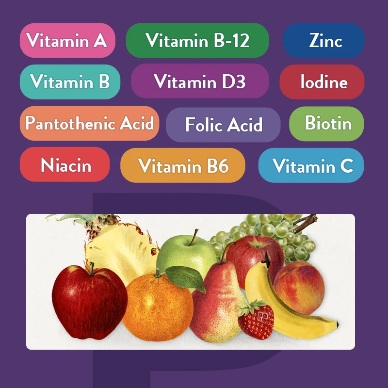 マルチビタミン グミ - ビタミンとミネラル配合 - エネル - Multivitamin Gummy Adult のレビューと価格