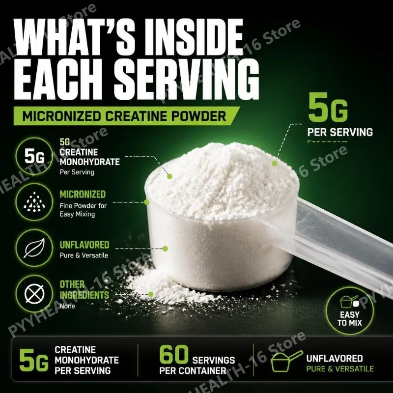 微粉化クレアチンモノハイドレートパウダー 大人向け筋肉サポー - Creatine Monohydrate Powder のレビューと価格
