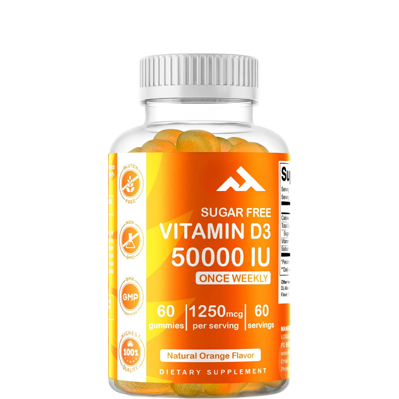ビタミンD3 50000IU サッカリンフリー サプリメント - Multivitamin Gummy Adult のレビューと価格