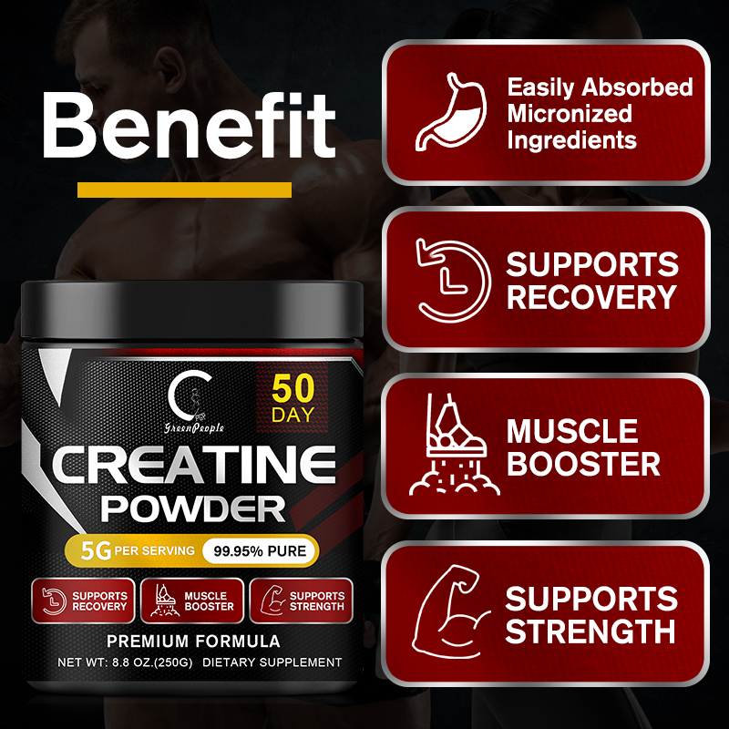 GPGP GreenPeople クレアチン一水和物パウダー - Creatine Monohydrate Powder のレビューと価格