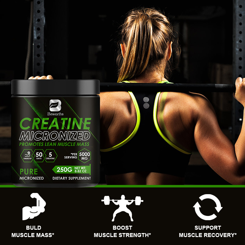 Beworths-トレーニング前、筋肉増強、細胞エネルギー、 - Creatine Monohydrate Powder のレビューと価格