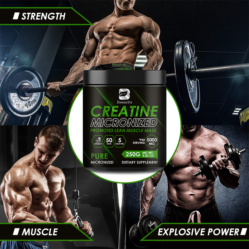 Beworths-トレーニング前、筋肉増強、細胞エネルギー、 - Creatine Monohydrate Powder のレビューと価格