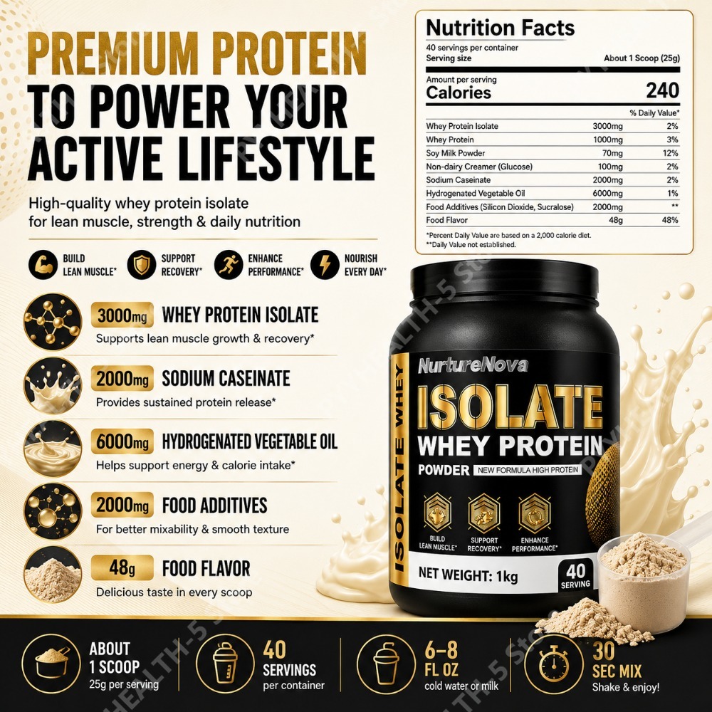 アイソレートホエイプロテインパウダー 1kg 高タンパク質ス - Fitness Nutrition Whey のレビューと価格